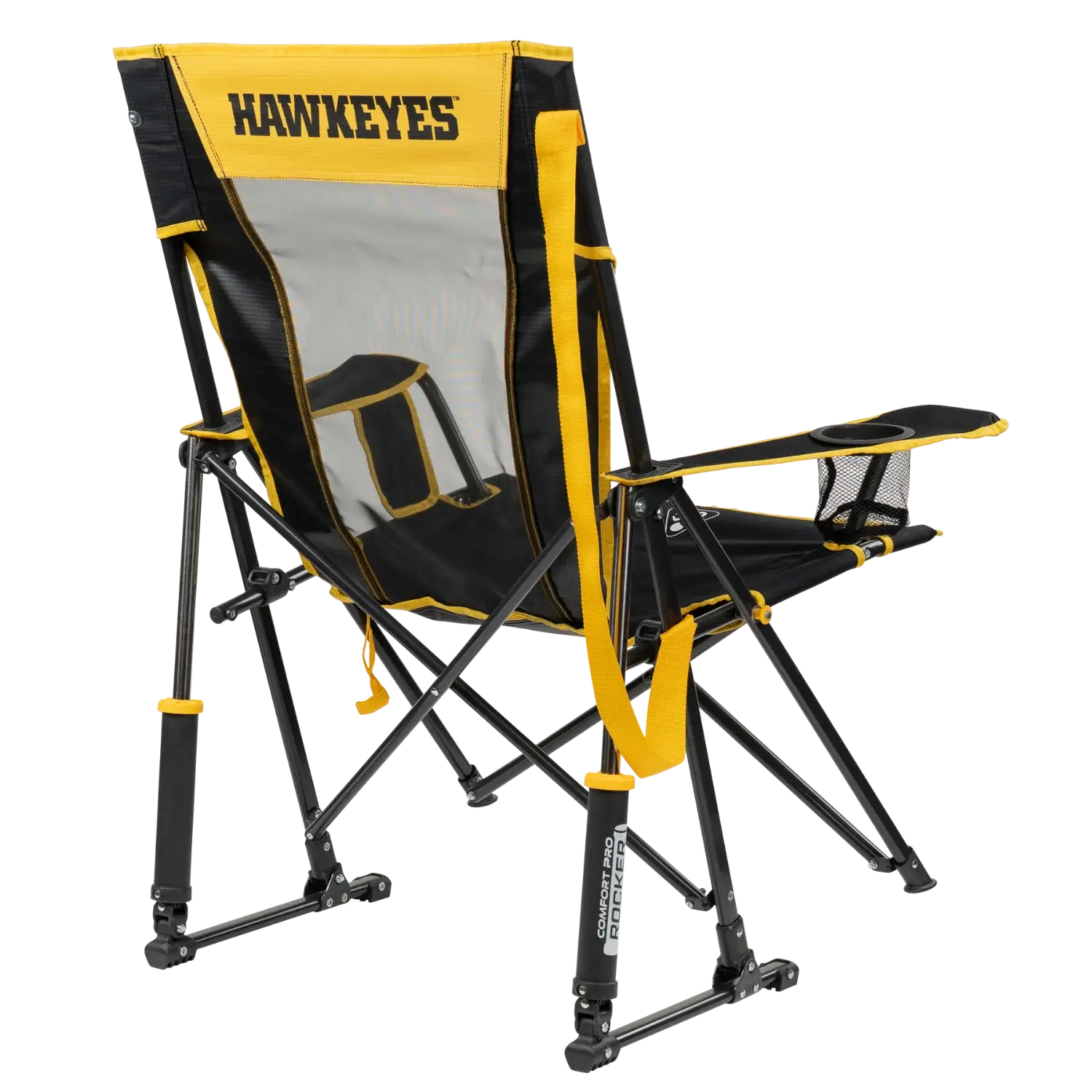 College Comfort Pro Rocker™ - Iowa Hawkeyes - Home Team Comfort