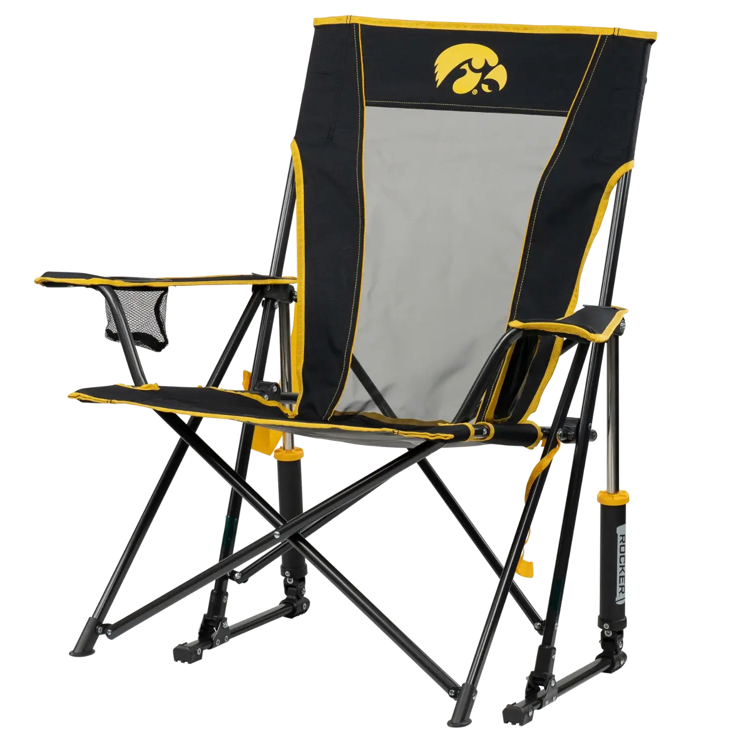 College Comfort Pro Rocker™ - Iowa Hawkeyes - Home Team Comfort