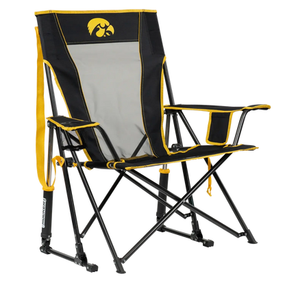 College Comfort Pro Rocker™ - Iowa Hawkeyes - Trackside Ready