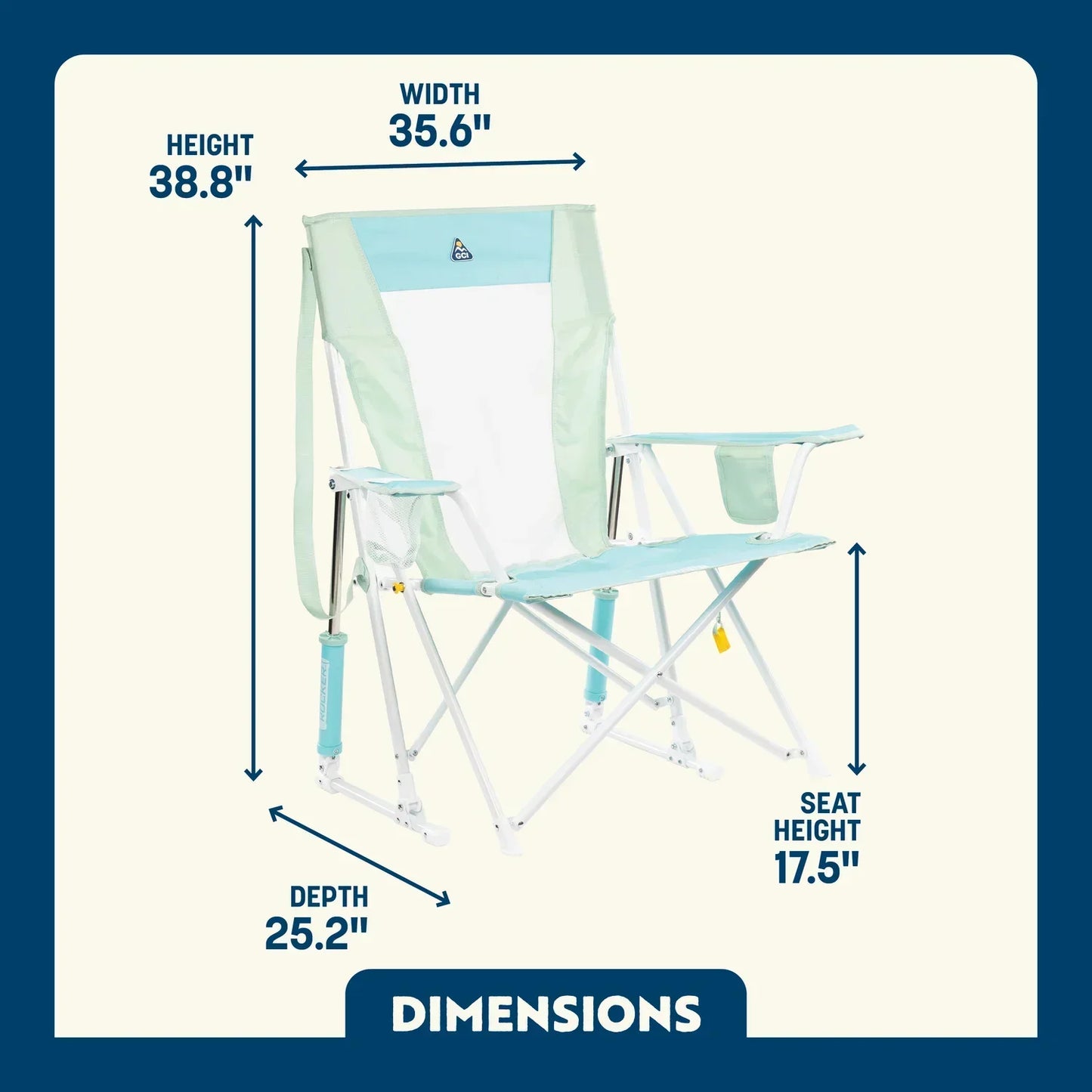 Comfort Pro Rocker™ - Camp Ready