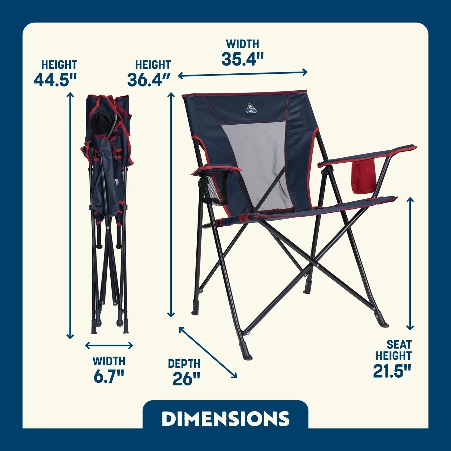 Comfort Quad Chair™ - Patio Ease