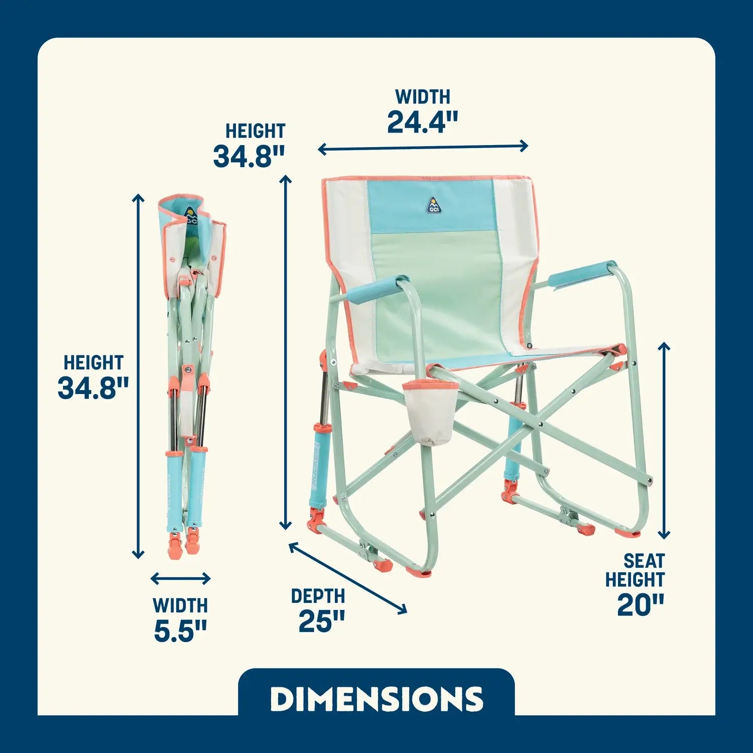 Freestyle Rocker™ - Porch Side Style