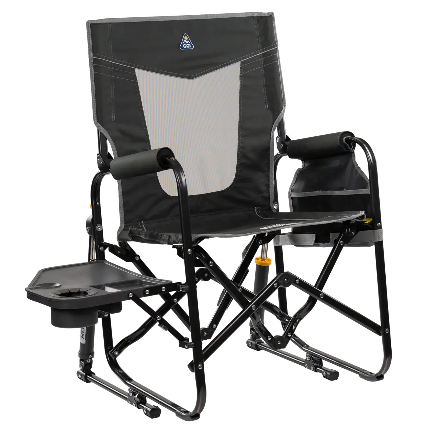 Stowaway Rocker™ with Side Table - Outdoor Kitchen Prep