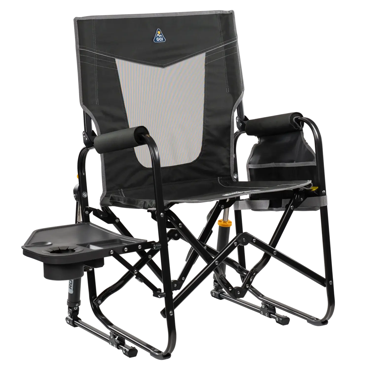Stowaway Rocker™ with Side Table - Outdoor Kitchen Prep