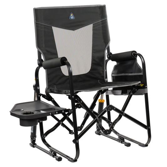 Stowaway Rocker™ with Side Table - Outdoor Kitchen Prep