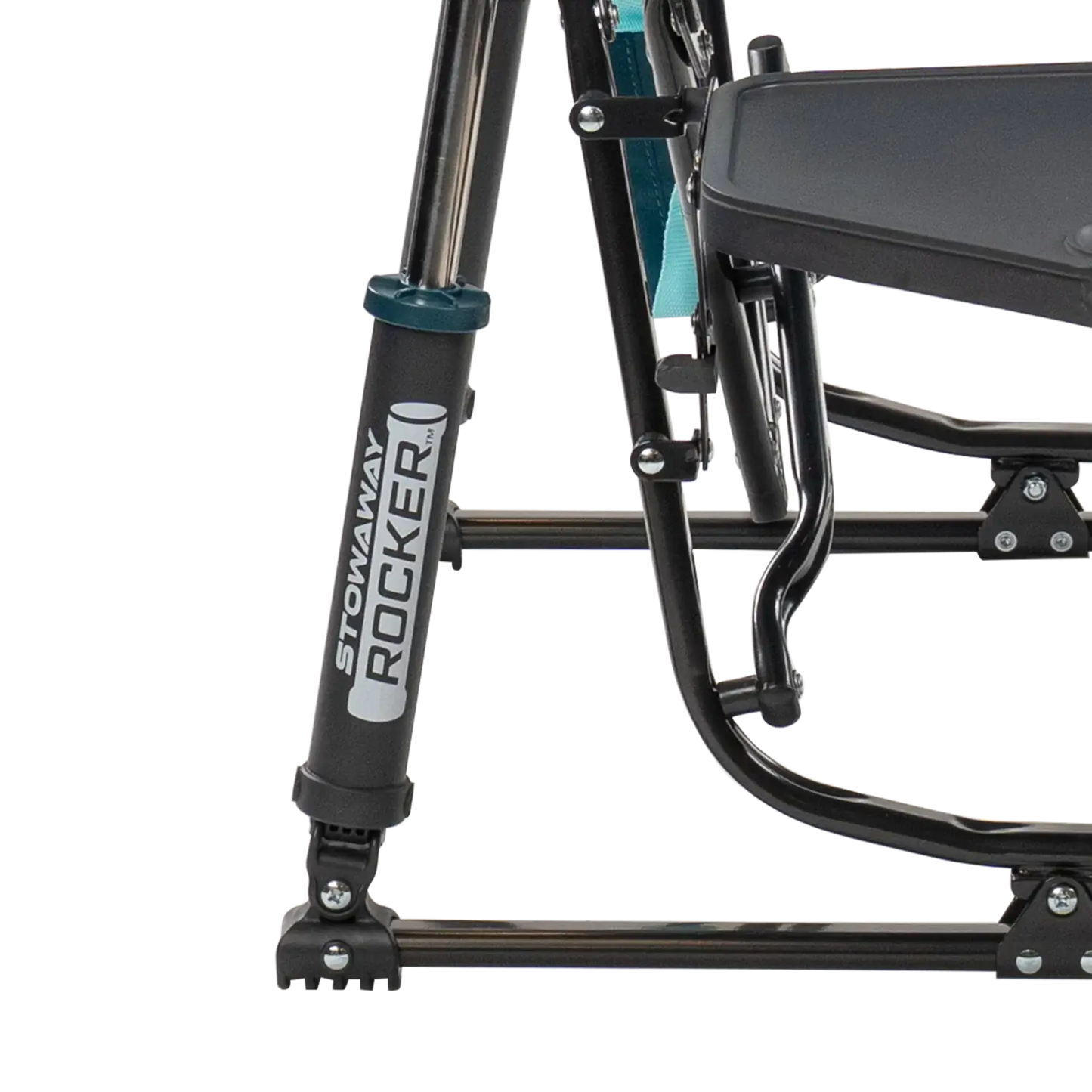 Stowaway Rocker™ with Side Table - Outdoor Kitchen Prep