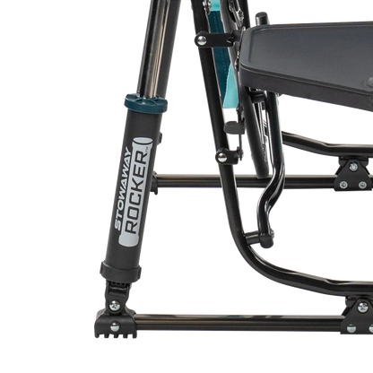 Stowaway Rocker™ with Side Table - Outdoor Kitchen Prep