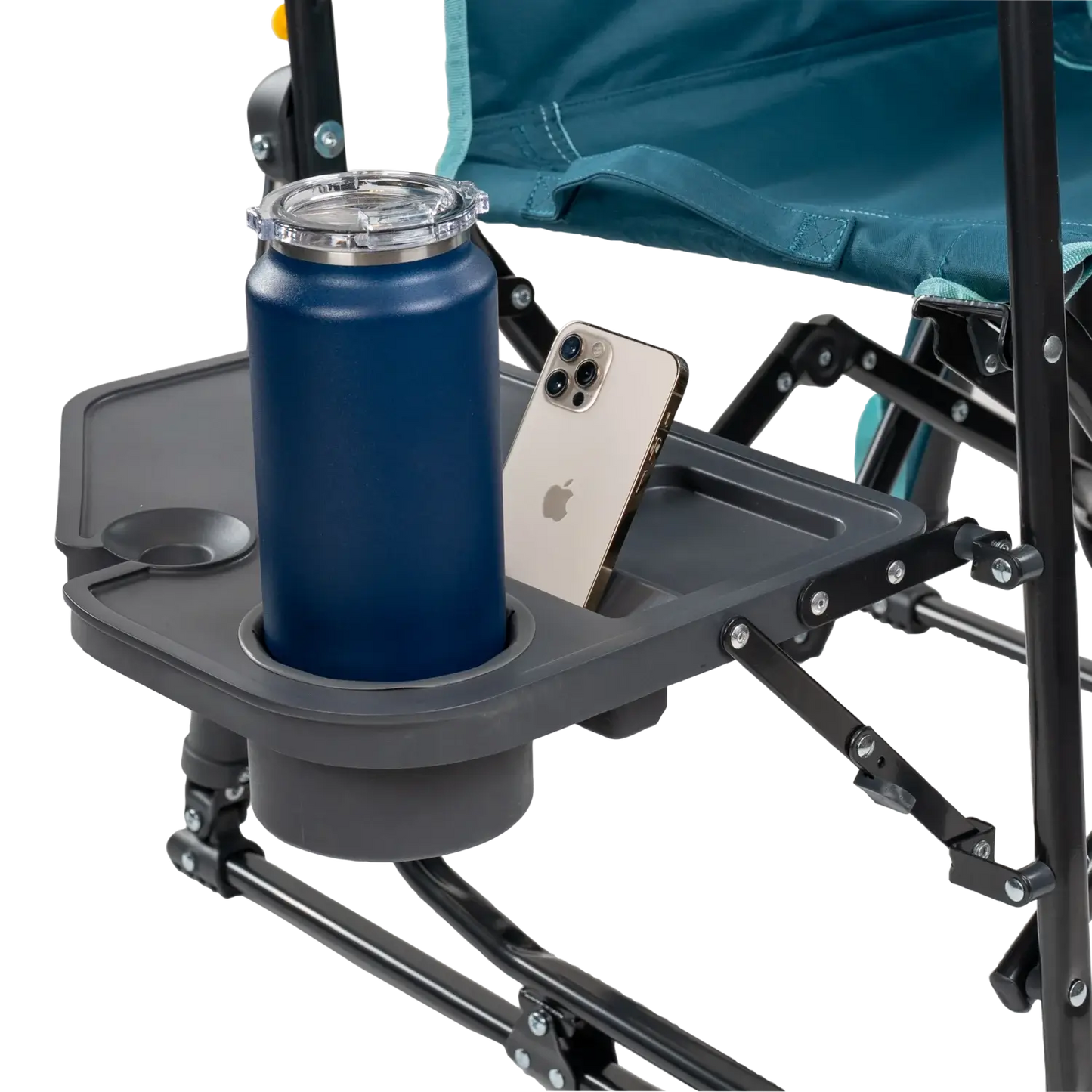 Stowaway Rocker™ with Side Table - Outdoor Kitchen Prep