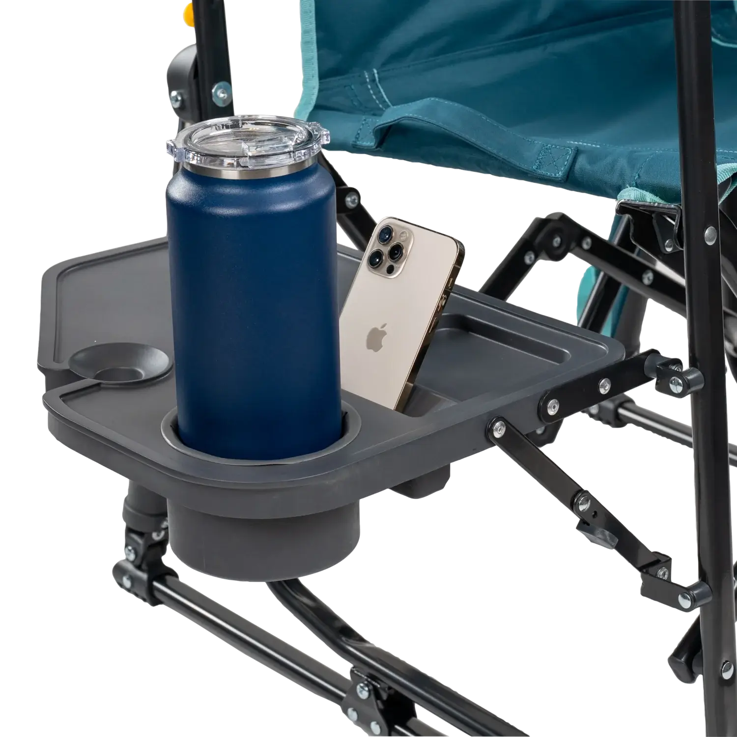Stowaway Rocker™ with Side Table - Outdoor Kitchen Prep