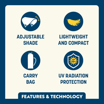 SunShade Accessory™ - USA Anniversary Deluxe - Sideline Sun Guard